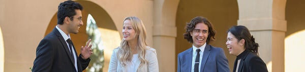 4 UCR School of Business graduate students